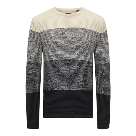 Only & Sons Pull en Maille ONSHUGO Pull-Overs Black XXL Black XXL