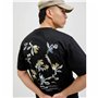 T-shirt à manches courtes homme Jack & Jones Jorvarenna Painted Noir