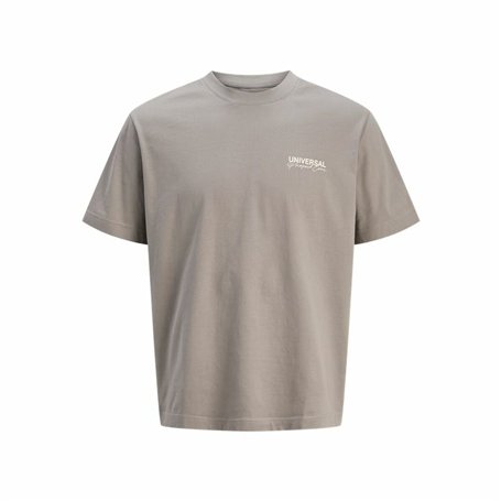 T-shirt à manches courtes homme Jack & Jones Jcodynamic Dust Ss Crew Neck Marron Clair