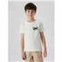 T shirt à manches courtes Enfant Name It Nkmmakai Jaws Nreg Box Sky