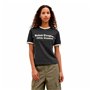 T-shirt à manches courtes femme Jack & Jones Jxperle Reg Fit Noir