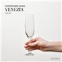Krosno Flute Cristal de Champagne Verre | Lot de 6 | 200 ML | Collection Venezia | Parfait la Maison, Les Restaurants, Les Fêtes