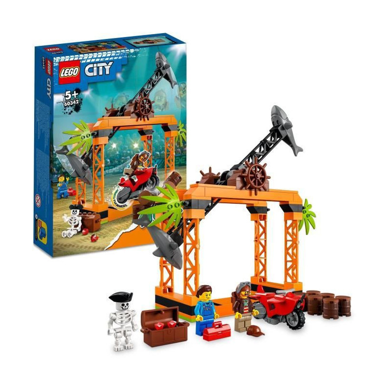 Playset Lego 60342 City Stuntz Stunt Challenge 122 Pièces