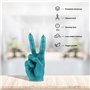 Candellana Hand PEACE Bougie - Figurine de main - Déco cool - Déco gothique - Bougie déco grunge - Déco heavy metal - Décoration
