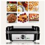 ZEEGMA GOFREE CHEF Gaufrier Haute Puissance 1200 W pour Gaufres Belges, Double Revêtement Antiadhésif, Contrôle de la Températur