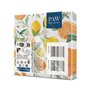 PAW - Serviette Papier 3 Plis (33 x 33 cm) I Lot de 20 I Idéal Pour les Anniversaires, les Fêtes Patronales, les Garden-Parties,