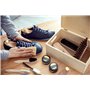 Kaps Kit Complet de Nettoyage et D'entretien des Chaussures, Kit D'entretien des Chaussures 9 Pièces pour Bottes et Chaussures e