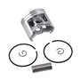 Ensemble de Piston Segment de Piston Circlips d'Axe 50 mm pour Stihl 044 MS440 Tronçonneuse