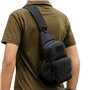 Xieben Sac de Poitrine Etanche Sac d'Epaule Tactique Militaire Molle Sacoche avec Poche de Cruche à Eau Multifonction pour Voyag