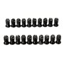 EsportsMJJ 20Pcs Computer Pc Boîtier De Refroidissement Ventilateur Vis Noir Pour Les Ventilateurs 60Mm 80Mm 120Mm