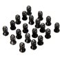 EsportsMJJ 20Pcs Computer Pc Boîtier De Refroidissement Ventilateur Vis Noir Pour Les Ventilateurs 60Mm 80Mm 120Mm
