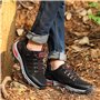 WOWEI Chaussures de Randonnée en Plein Air Imperméable Respirant Antidérapant Bottes de Trekking Promenades Voyages Sneakers pou