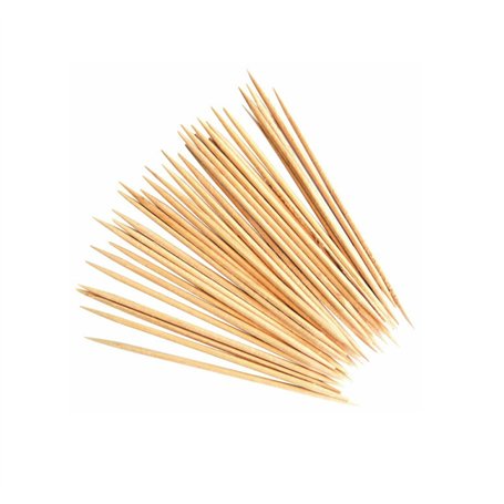iSeventy9 Lot de 100 cure-dents en bois de bambou pour cocktails et fromages
