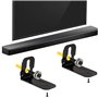 Lot de 2 supports muraux pour barre de son Samsung HW-B550 B450 Q990B Q990C Q800B S60A N950 MS750 MS751 HW-MS650 HW-A55C, 2 supp