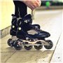 DEDC Lot de 8 Roue de Remplacement pour Patins à Roues Alignées, Les Patins à roulettes et Même Certains Bagages, 64x24 mm