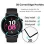 Ash-case [Lot de 4 films de protection d'écran pour Huawei Watch GT2 42 mm, couverture complète 3D en TPU, protection complète à