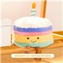 Arc-en-ciel gâteau en peluche jouet
