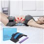 Dyroe Masseurs pour le Dos, Magic Stretcher Fitness Équipement de Stretch Soutien dos 4 niveaux réglables 10 magnétique,Etiremen