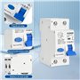 Disjoncteur Différentiel RCBO 16A 1P+N - Type A 30mA Courbe B - Protection 6kA - Interrupteur FI Électromagnétique - Interrupteu