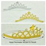 bandeaux de couronnes princesses pour les petites filles-lot de 2 bandeaux de couronne