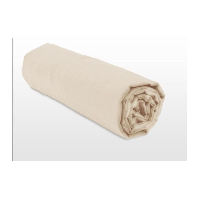 Image secondaire de Drap housse Lovely Home Beige 90 x 190 cm