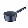 MasterPRO Indigo - casserole de cuisine de 16 cm de diamètre et 8,5 cm de hauteur avec couvercle - fabriqué en aluminium fondu -