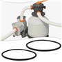 Be In Your Mind Lot de 2 joints toriques pour filtre à sable P6563 compatibles avec Bestway Flowclear 1000 1200 1500 125 x 115 x