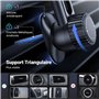 UGREEN Support Téléphone Voiture Magnétique pour MagSafe Porte Smartphone Auto Réglable Haut et Bas Pose Portable Grille Aératio