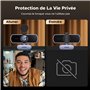 UGREEN Webcam 4K 30FPS Caméra USB A C PC Autofocus Deux Micro Antibruit Correction Lumière 360 Degrés Rotation Plug Play Windows