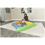 Bestway 52240 Tapis de jeu gonflable carré Up In & Over 132 x 132 x 23 cm