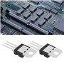 Create idea Régulateur de Tension Linéaire LD1117V33 5 Pièces Régulateur à Faible Chute Transistor 3 Broches Régulateurs de Tens