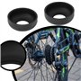 Create idea Lot de 2 moyeux arrière en acier de 3/8" pour roue avant et arrière de vélo - Pour essieu arrière de vélo de montagn