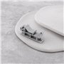 Create idea Lot de 4 paires de supports de relais DIN pour relais de 34 mm, circuits imprimés, petits modules de montage sur rai
