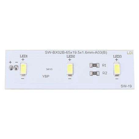 The Lord of the Tools Bande Lumineuse LED pour Réfrigérateur SW-BX02B Compatible avec Hoover Compatible avec Candy Compatible av