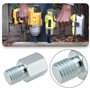 The Lord of the Tools Lot de 2 adaptateurs 5/8 11 femelle vers M14 mâle pour meuleuse d'angle compatible avec Dewalt Compatible 