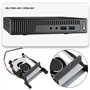 The Lord of the Tools Ventilateur de Refroidissement CPU 12 V Compatible avec HP EliteDesk 800 G4 Mini-Ordinateurs Modèles L1956