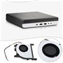 The Lord of the Tools Ventilateur de Refroidissement CPU 12 V Compatible avec HP EliteDesk 800 G4 Mini-Ordinateurs Modèles L1956