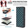 Étui Compatible avec TCL 60R 5G, Coque Protection Résistante, Blocage RFID Etui en Cuir Magnétique à Rabat Case Cover