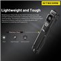 NITECORE EDC27 UHi 3100 Lumen Lampe torche EDC ultra fine haute performance avec porte-clés rétractable, Noir