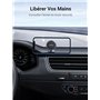 UGREEN Support Téléphone Voiture Magnétique 3M Adhésif Porte Smartphone Auto Aimant Tableau de Bord Pose Portable Automobile Com