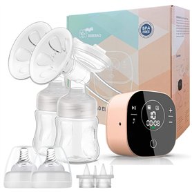 Tire Lait Eléctrique, Double Pompage, Ultra Léger, Rechargeable, avec Fonction de Mémoire et Massage Tire Lait Eléctrique