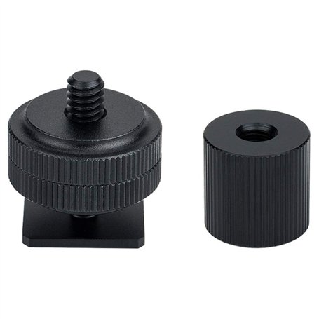 JJC Adaptateur griffe pour appareil photo pour vis mâle/femelle 1/4"-20