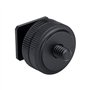 JJC Adaptateur griffe pour appareil photo pour vis mâle/femelle 1/4"-20, appareil à visser léger, micro flash trépied pour Small