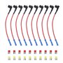 Recoil 10 Pack 12V voiture Add-a-Circuit fusible Tap adaptateur ATO ATC lame porte-fusible avec 10pcs 20A fusibles (FT4-10)
