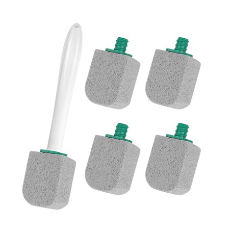 MAEXUS Lot de 5 nettoyants pour toilettes en pierre ponce - Brosse de nettoyage pour WC - Pierre ponce - Avec poignée - Pour enl