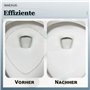 MAEXUS Lot de 5 nettoyants pour toilettes en pierre ponce - Brosse de nettoyage pour WC - Pierre ponce - Avec poignée - Pour enl