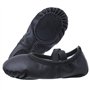 Chaussure De Ballet en Cuir Ballerine Demi Chaussures De Danse Yoga Gymnastique Pantoufles à Semelle Fendue pour Filles Femmes E