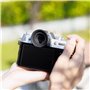 KIWIFOTOS XT50 Œilleton de Viseur pour Appareil Photo Fujifilm X-T50, Oculaire en Silicone Souple Monture Hot Shot Oeilleton Acc