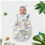 Duomiaomiao Gigoteuse d'hiver pour bébé de 0 à 6 mois, 100 % coton, couverture portable pour nouveau-né, dinosaure
