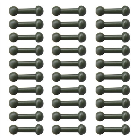 The Lord of the Tools 80pcs Chod Heli Perles Pêche à la Carpe Hélicoptère Plates-Formes Ligne Protecteur Zig Plate-Forme Termina